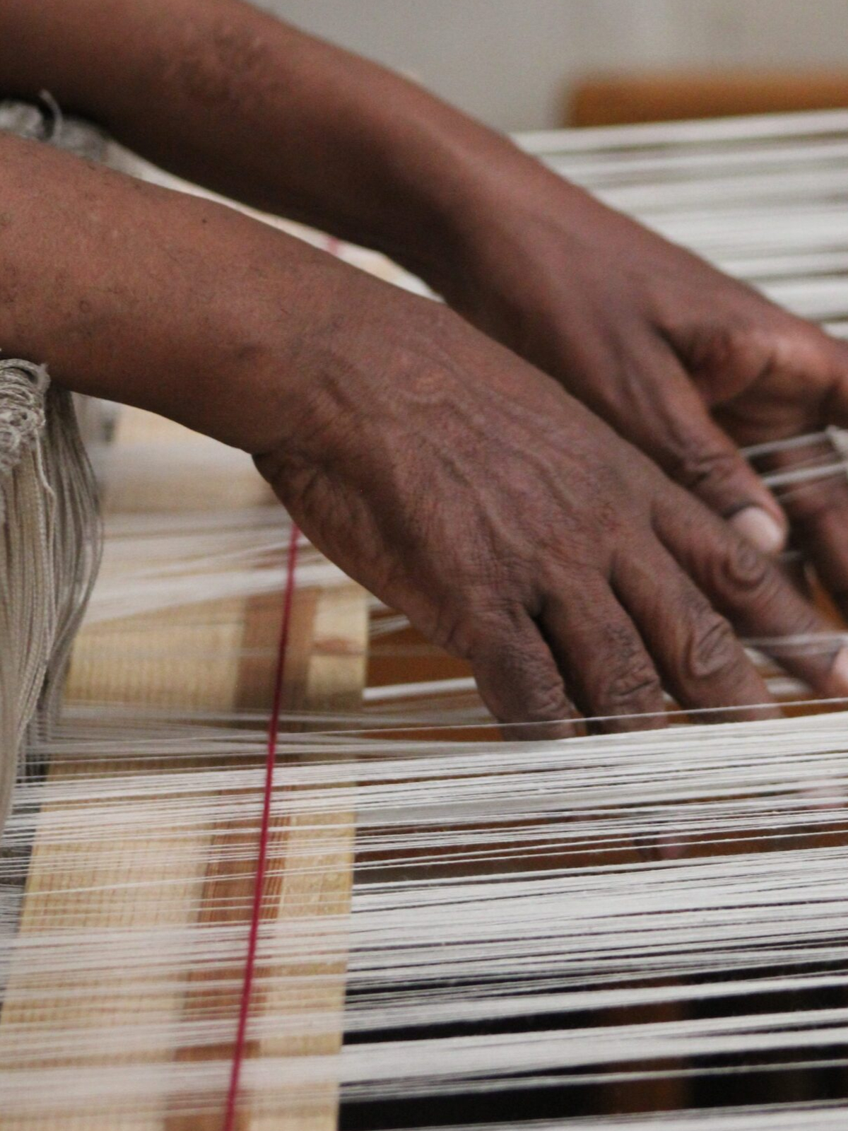 Traditional Habesha weaving
